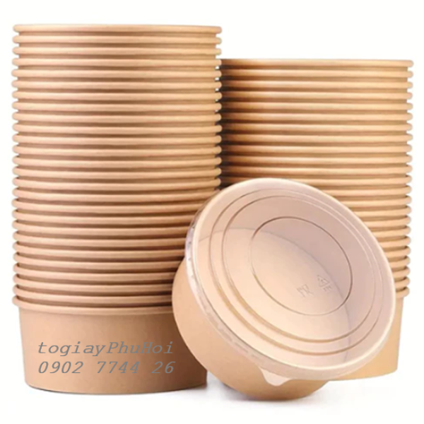 Tô giấy kraft 1500ml